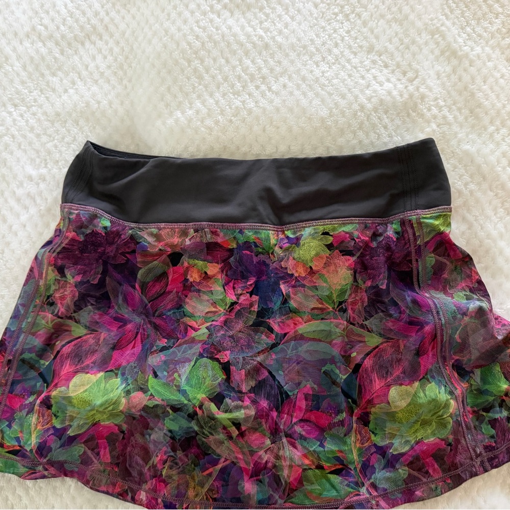 Lululemon Multicolor Floral Tennis/sport Skort